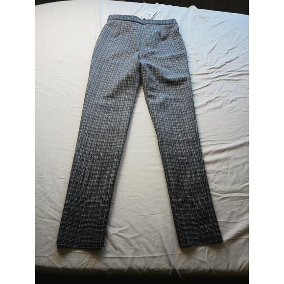 Zara Black and White Checkered Wide Leg Pants - Picture 7 of 7